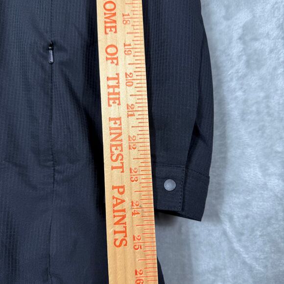 Columbia PFG Omni-shade Tamiami L/S Tunic Womens Small Black‎ Roll Tab Snap Vent - Picture 11 of 14